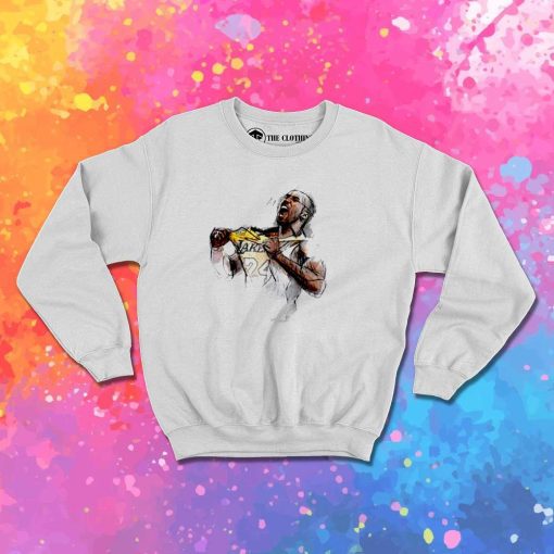 Kobe Bryant Sketch Drawing Sweatshirt