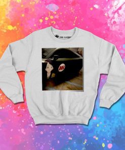 Lil Uzi Cartoon Car Sweatshirt