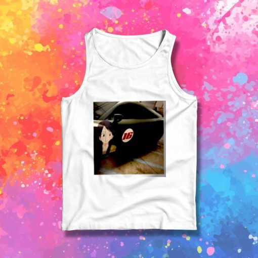 Lil Uzi Cartoon Car Tank Top