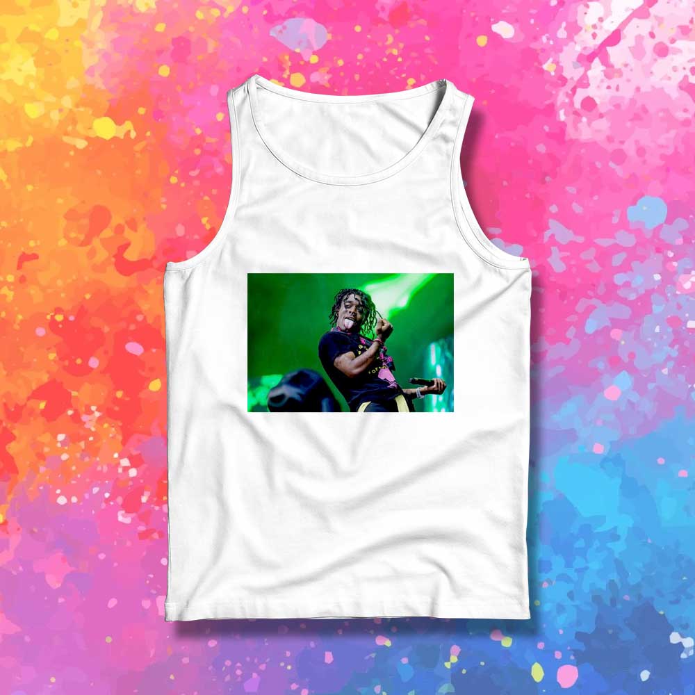 Lil Uzi Sticking His Tongue Out Tank Top