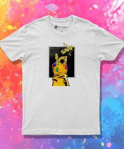 Marvel Comic Gauntlet Snap T-Shirt