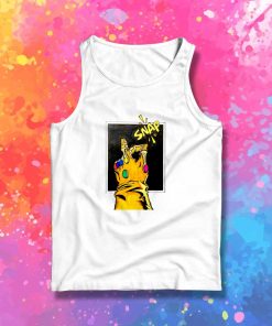 Marvel Comic Gauntlet Snap Tank Top