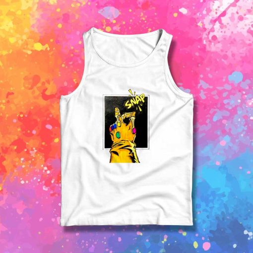 Marvel Comic Gauntlet Snap Tank Top