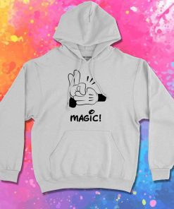 Mickey Mouse Hand Magic Trick Hoodie