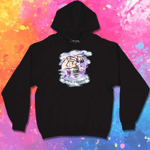 Never Too Old To Play With Dolls Scary Hoodie