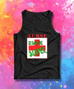 Nurse Zombie Slayer Cross Tank Top