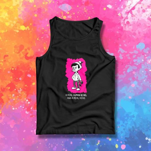 Pinocchio A Real Human Being Tank Top
