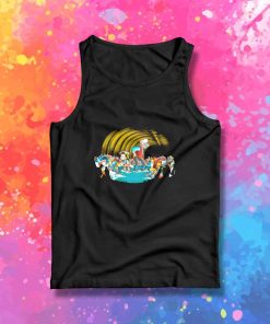 Pinocchio And Geppetto In Whale Tank Top