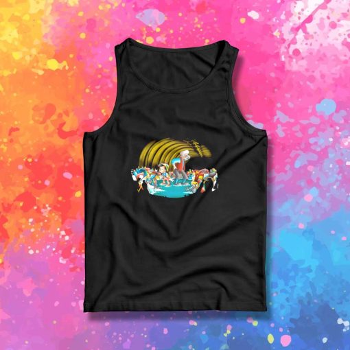 Pinocchio And Geppetto In Whale Tank Top