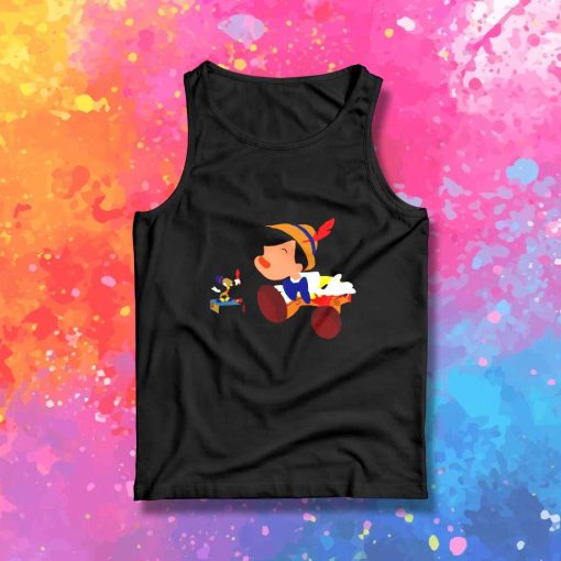 Pinocchio No Face Tank Top