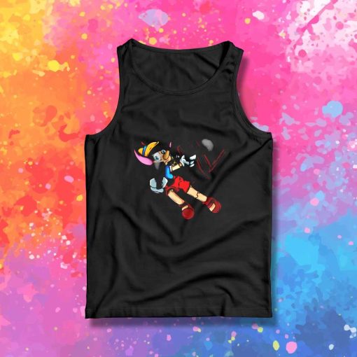 Pinocchio Pistol Puppet Tank Top