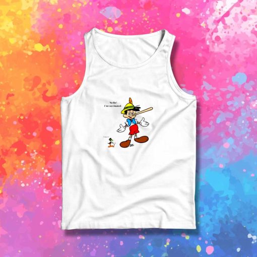 Pinocchio Vaccinated No Lie Tank Top