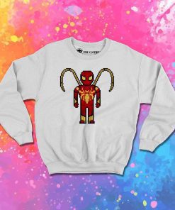 Pixelated Chibi Iron Spider Sweatshirt
