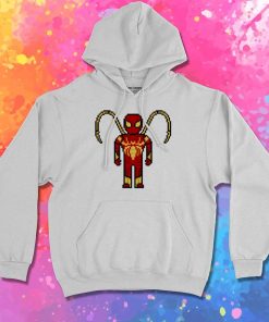 Pixelated Chibi Iron Spider Hoodie