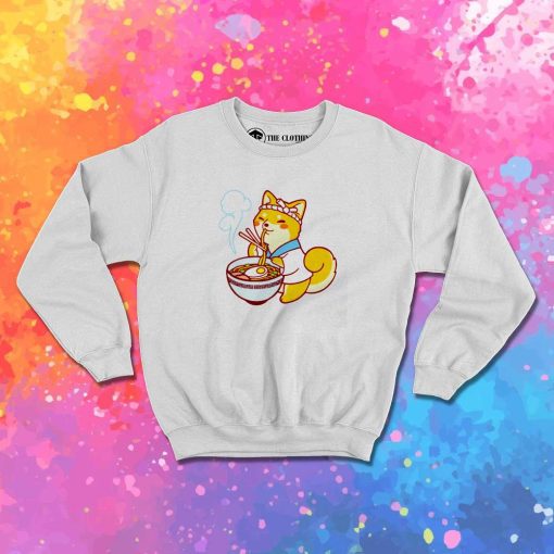 Ramen Shiba Dog Sweatshirt