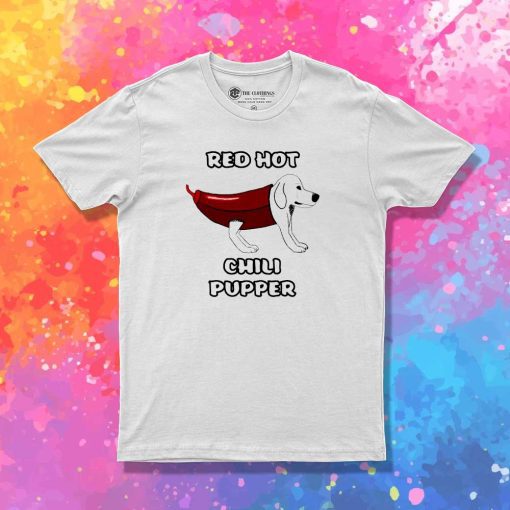 Red Hot Chili Pupper Dog T-Shirt