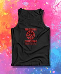 Registered Team Stark Ironman Tank Top
