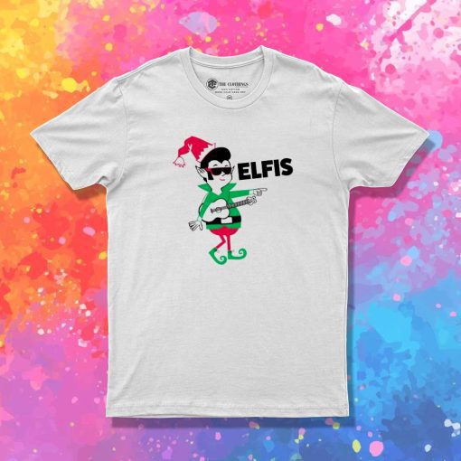 Santa Elfis Presley T-Shirt