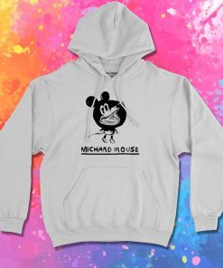 Scary Michard Mouse Black And White Hoodie