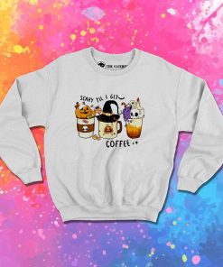 Scary Till I Get Coffee Halloween Sweatshirt