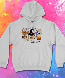 Scary Till I Get Coffee Halloween Hoodie