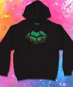 Sexy Zombie Lips Hoodie