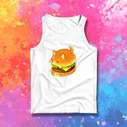 Shiba Cheese Burger Tank Top