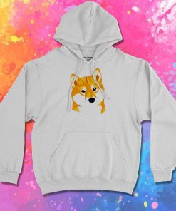 Shiba Dog Head WPAP Hoodie