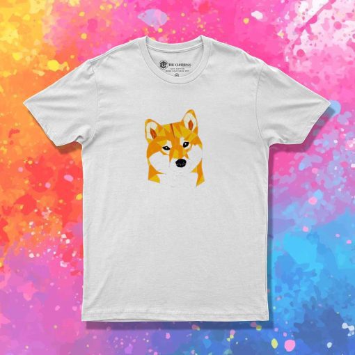 Shiba Dog Head WPAP T-Shirt