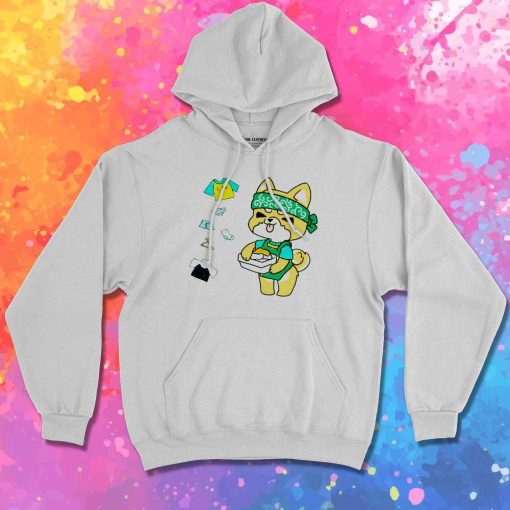 Shiba Dog Laundry Time Hoodie