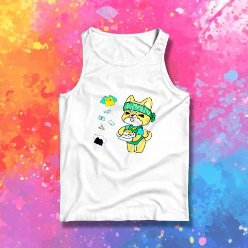 Shiba Dog Laundry Time Tank Top