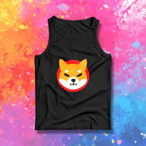 Shiba Inu Social Credits Face Tank Top