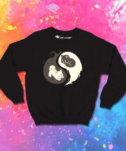 Shiba Inu Yin And Yang Sweatshirt
