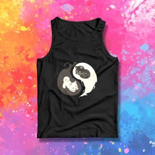 Shiba Inu Yin And Yang Tank Top