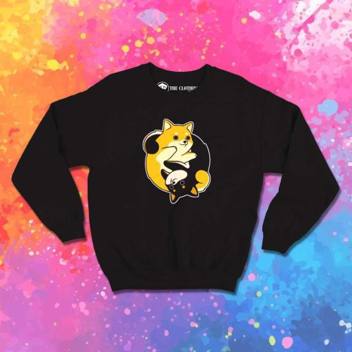 Shiba Yin Yang Hugs Sweatshirt