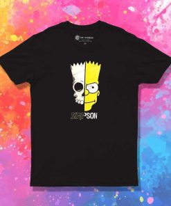 Skeleton Bart Simpsons T-Shirt