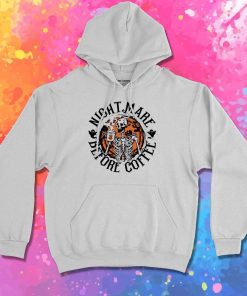Skeleton Nightmare Before Coffee Hoodie