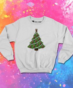 Take Away Coffee Christmas Tree Sweatshirt