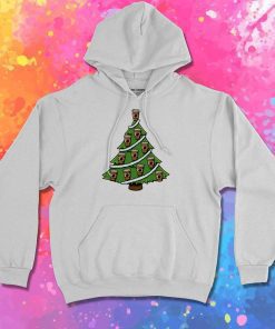 Take Away Coffee Christmas Tree Hoodie