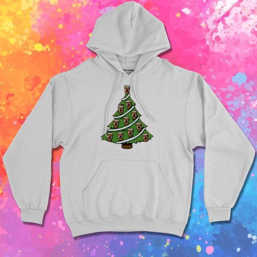 Take Away Coffee Christmas Tree Hoodie