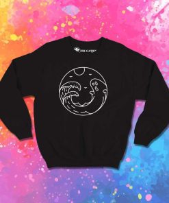 The Ghost Waves Halloween Sweatshirt