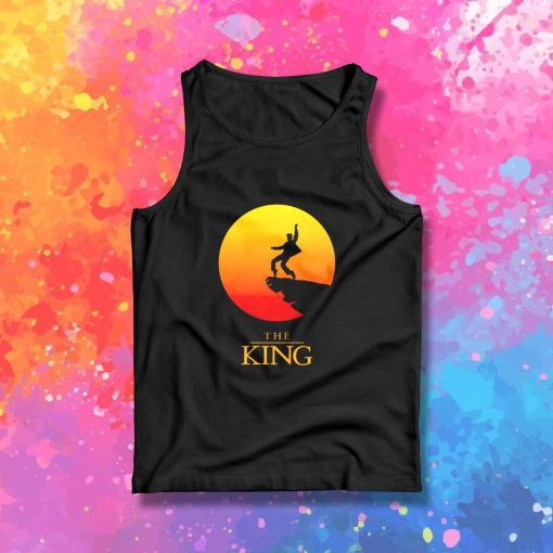 The King Elvis Presley Silhouette Tank Top
