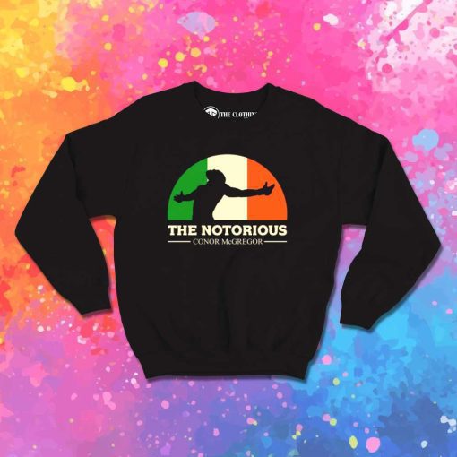 The Notorious Conor McGregor Flag Sweatshirt