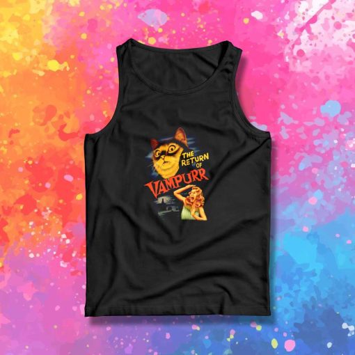 The Return Of Vampurr Cat Tank Top