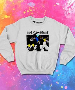 The Simpsons Abbey Road Sweatshirt