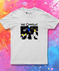 The Simpsons Abbey Road T-Shirt