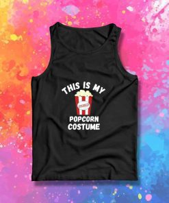 This Is My Halloween Popcorn Costume Tank Top