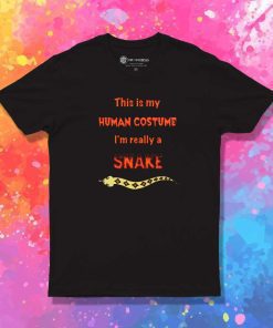This Is My Human Costume Halloween T-Shirt