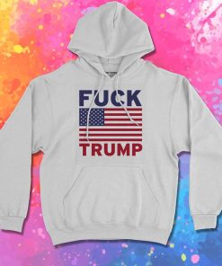 USA Flag Fuck Trump Hoodie