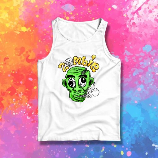 Ugly Smoking Zombie Tank Top